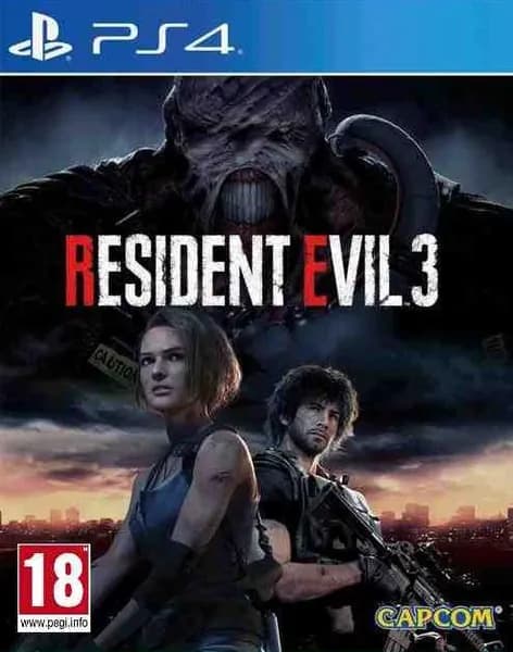 Игра Resident Evil 3 Remake PS4, PS5 Русская Версия Диск на PS 4 и PS 5