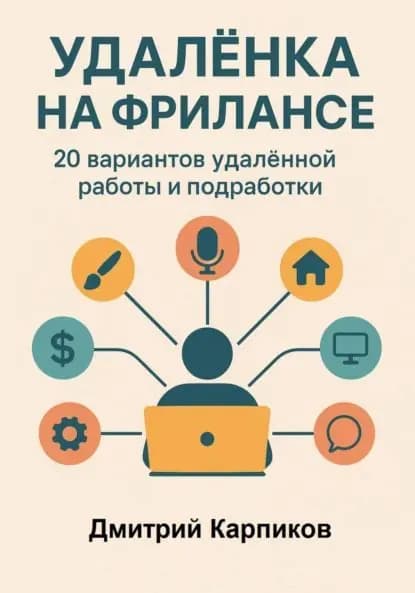 Удалёнка на фрилансе: 20 вариантов удалённой работы и подработки | Дмитрий Карпиков | Электронная книга