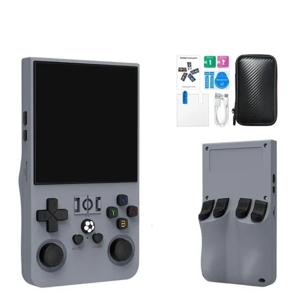 Портативная игровая консоль R36Max, Серый