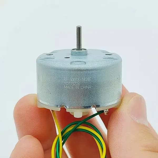 1 шт. RF-500TB-18280 мотор-редуктор с 2 резьбовыми монтажными отверстиями напряжение постоянного тока 3,0 В-6,0 В для CD/DVD-плееров электрический мотор-редуктор