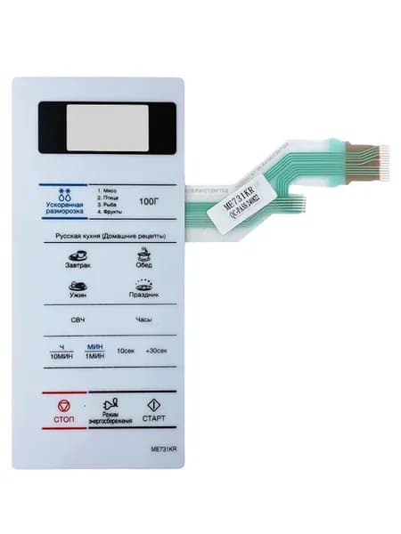 Samsung DE34-00382N сенсорная панель управления СВЧ