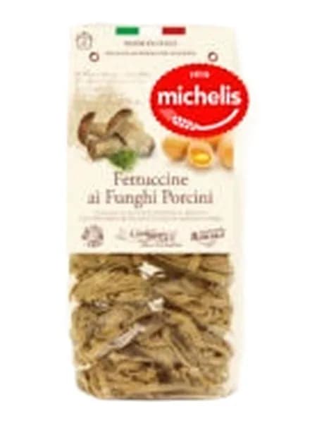 Паста Феттучине яичная ручной работы с Белыми грибами 250 гр. Michelis