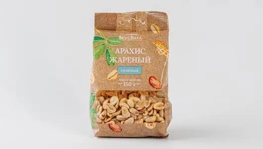 Арахис жареный соленый, 150 г
