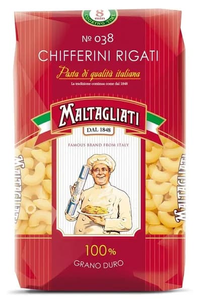 Maltagliati Макаронные изделия №038 рожки 450 г