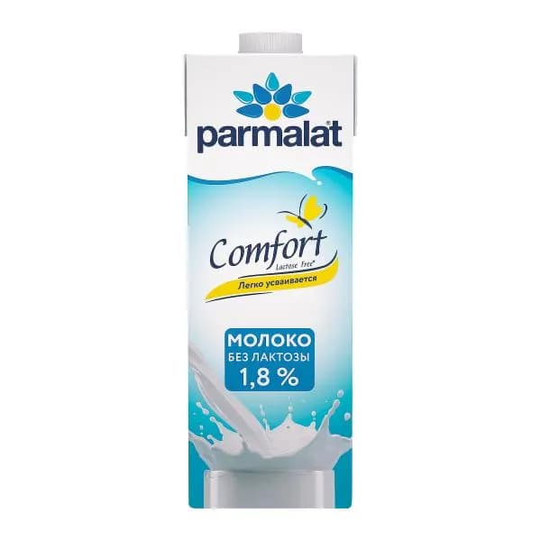 Молоко Parmalat Natura Premium Comfort безлактозное ультрапастеризованное 1.8% 1л