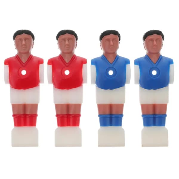 Фигурки игроков для настольного футбола, набор из 8 пластиковых частей