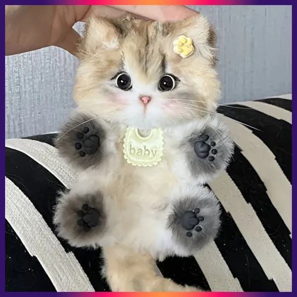 Мягкая игрушка для маленьких животных своими руками