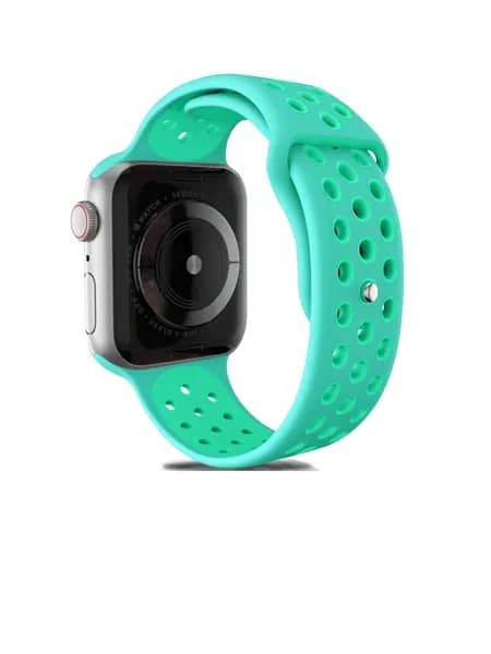 Ремешок для Apple Watch 42 mm / 44 mm / 45 mm силиконовый спортивный с перфорацией