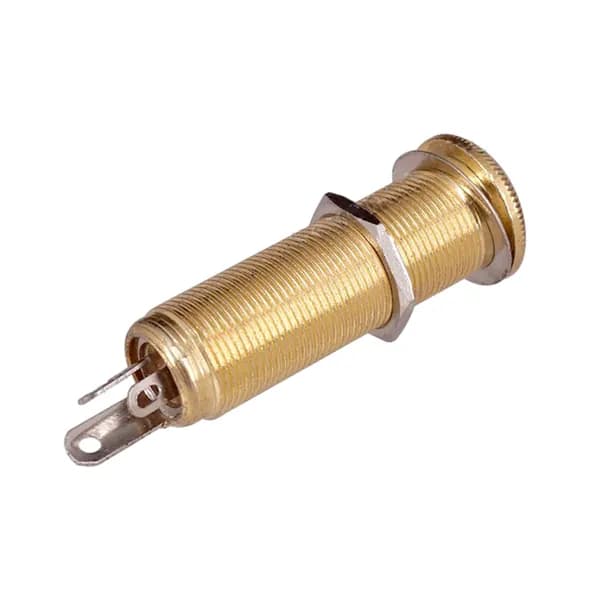 Гнездо для гитары 1/4" с 4 контактами
