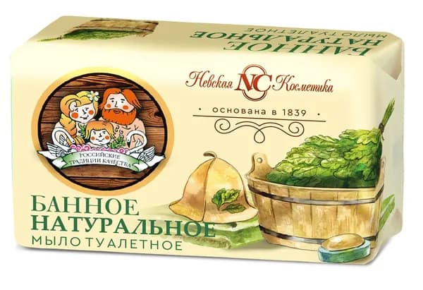 Невская Косметика Туалетное мыло Банное 180г