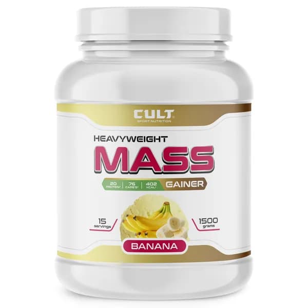Cult 100% Pure Mass Gainer - 1500 грамм, банан (15 порций)