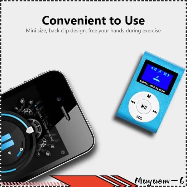 MP3-плеер, желтый