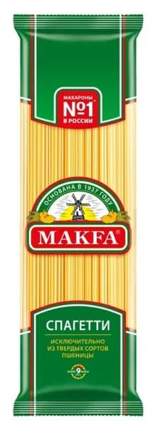 Makfa Вермишель длинная Спагетти, 400 гр
