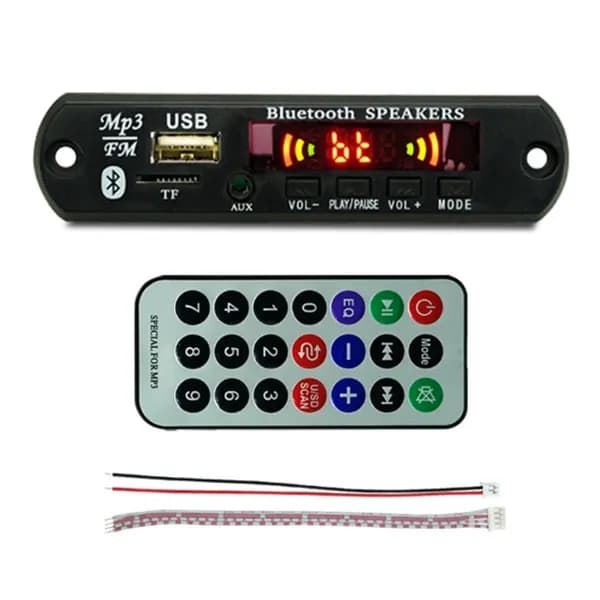 USB MP3-модуль, Bluetooth, плата декодера WMA 12 В, аудио.