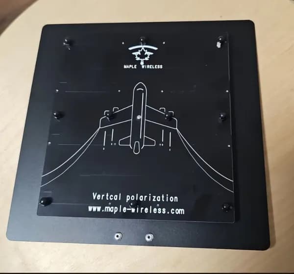 Патч-антена 5,8гГц maple wireless, 21dbi