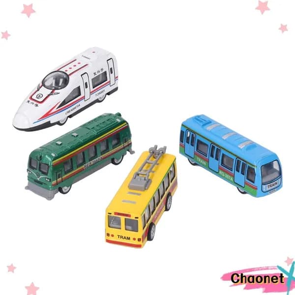 Игрушечный автобус с откатным механизмом Тип B
