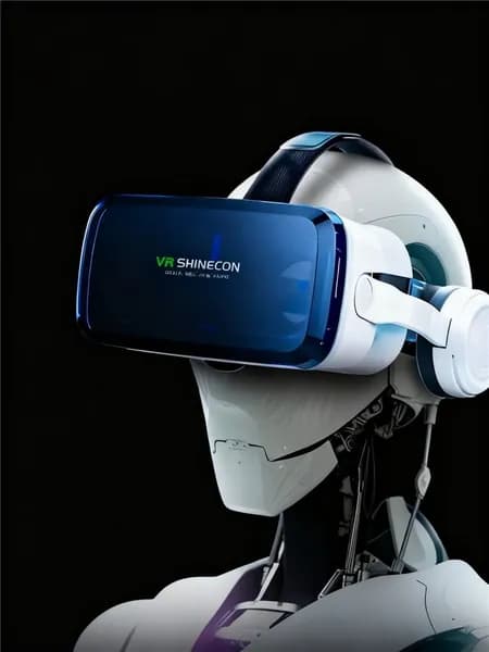 VR очки с геймпадом,виртуальной реальности с джойстиком PREMIUM качество