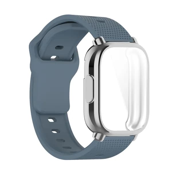 Cиликоновый ремешок + TPU корпус Для Redmi Watch 5 Lite, Спортивный Ремешок, Аксессуары для умных часов