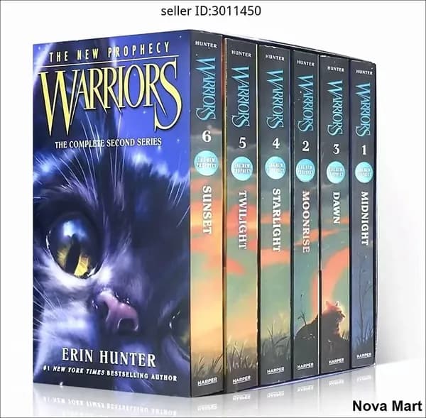 Warriors: The New Prophecy полная вторая серия романов + комиксы (Erin Hunter)