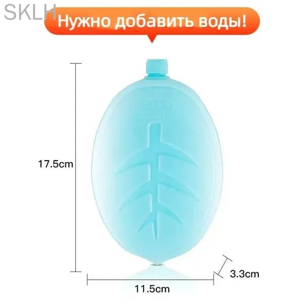 Кристаллы льда*3, подходящие для вентиляторов кондиционеров,Пригодный для вторичной переработки, охлаждаемый, наполненный водой ящик для кристаллов льда