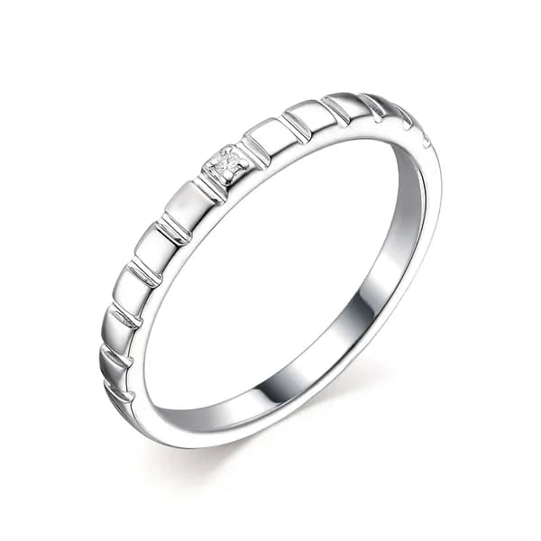Серебряное кольцо DIAMANT-ONLINE с бриллиантом 925 пробы