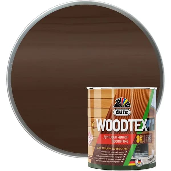Пропитка Dufa Wood Tex венге, 0.9 л Н0000006317