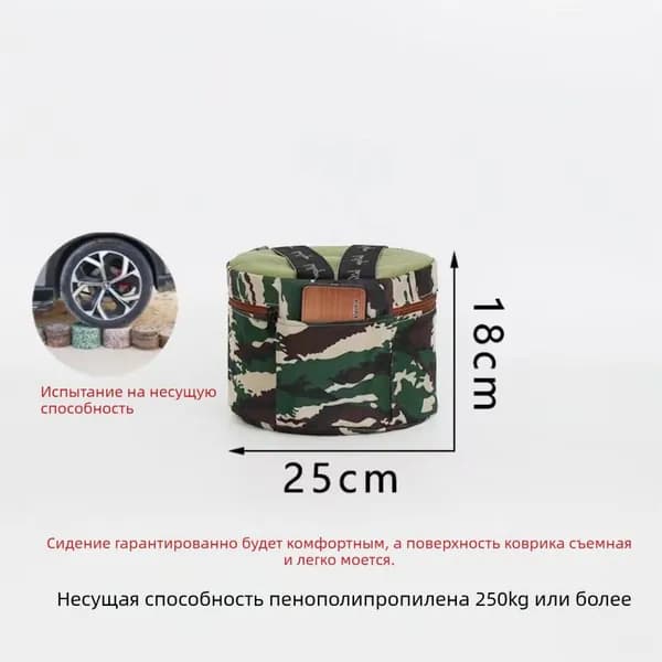 Садовый стул, ABS пластик, 25х32х32 см, 1 шт