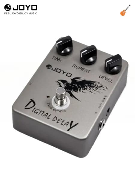 Гитарная педаль эффектов JOYO JF-08 Digital Delay, аналоговое звучание, true bypass