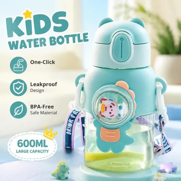 Портативная милая красная сетчатая космическая кружка 600ml