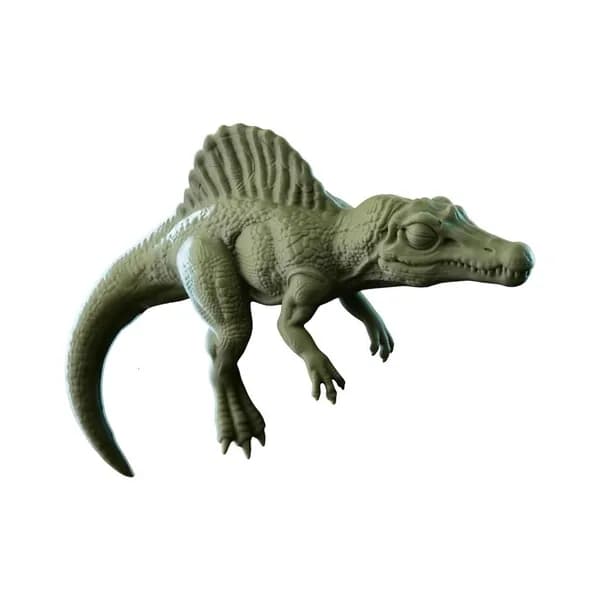 3D-печатная модель динозавра из PLA с детализацией для коллекций, - Спинозавр
