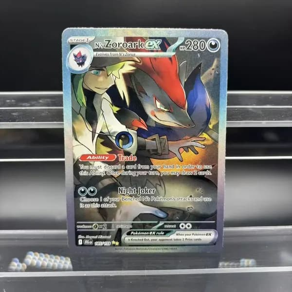 Самодельные коллекционные карты PTCG: Псидак, Саламенс, Кробат EX, английская версия, одиночная карта, аниме-сувенир, подарочная игрушка