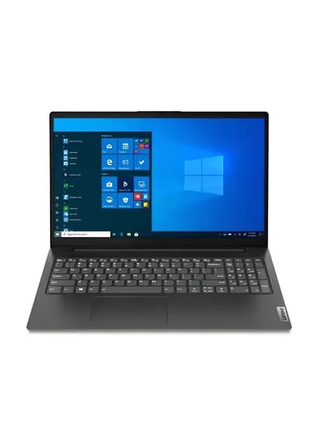 Lenovo Ноутбук 15.6", Intel Celeron N4500, RAM 8 ГБ, SSD 256 ГБ, Intel UHD Graphics, Windows Pro, черный, черно-серый, Русская раскладка