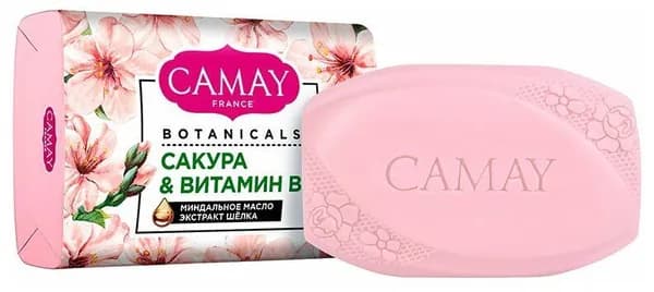 Camay Мыло Botanicals, Японская сакура, 85г