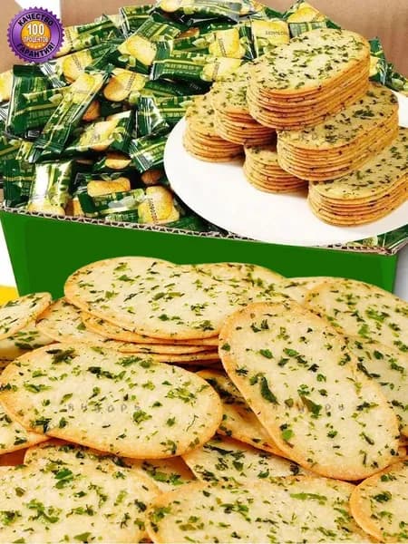 Рисовые печенья с морской капустой, 20 упаковок