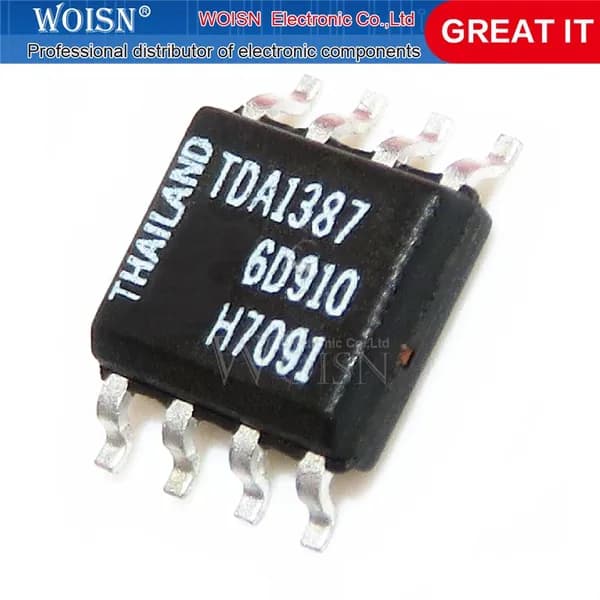 10шт./лот TDA1387T TDA1387 SOP-8 Интегральная схема