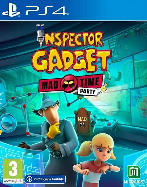 Игра Inspector Gadget Mad Time Party PS4, PS5 Русская Версия Диск на PS 4 и PS 5