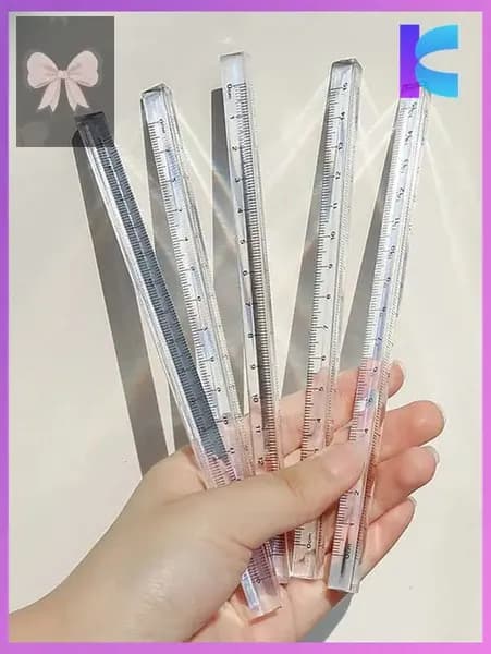 15cm / 20cm Треугольник для студентов Прозрачная линейка