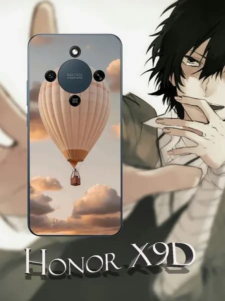 Чехол на Honor X9d с принтом воздушный шар