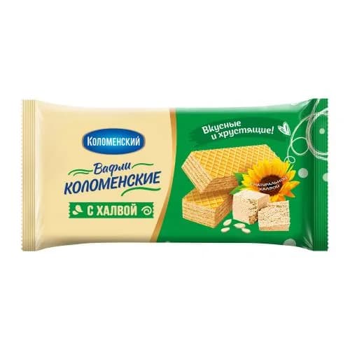 Вафли с халвой Коломенские 200г