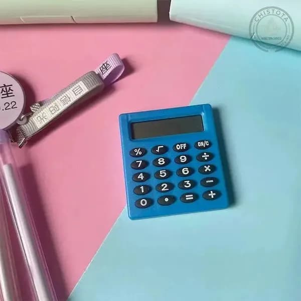 Карманный калькулятор Silent Pocket Portable FENGMING