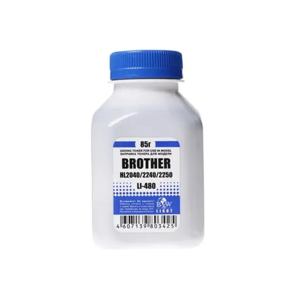 Тонер B&W Light для Brother (фл. 85г) Black