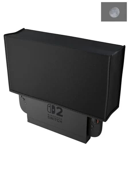 Пылезащитный чехол для Nintendo Switch 2, водонепроницаемый, черный