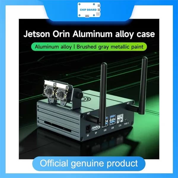 YAHBOOM Комплект с системным блоком, Yahboom Jetson Orin Case Aluminum Alloy Optional Camera Holder