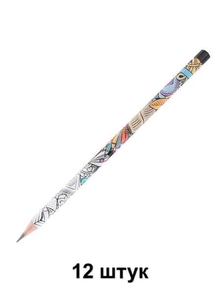 Deli Карандаш чернографитный Arti Graff 2B, 12 шт