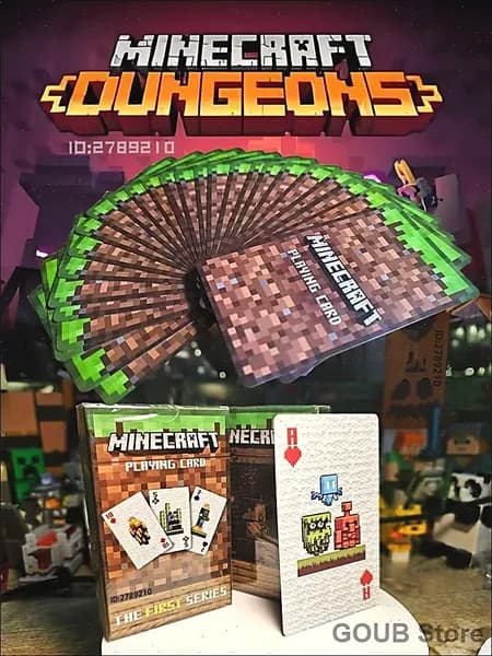 2026 Новый покер....игральные карты.Minecraft.