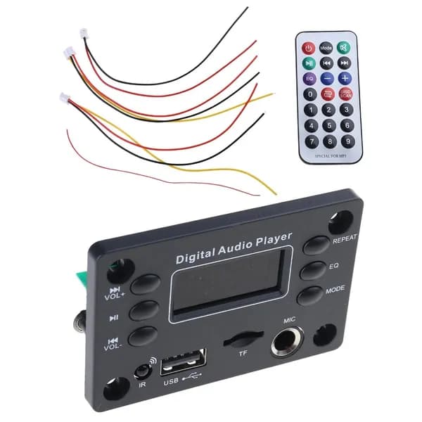 5V/12V Bluetooth 5.0 радио MP3 плата для декодирования аудио автомобильный динамик