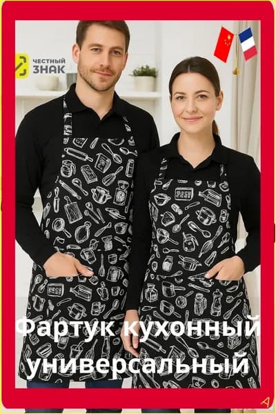 Фартук кухонный  1шт