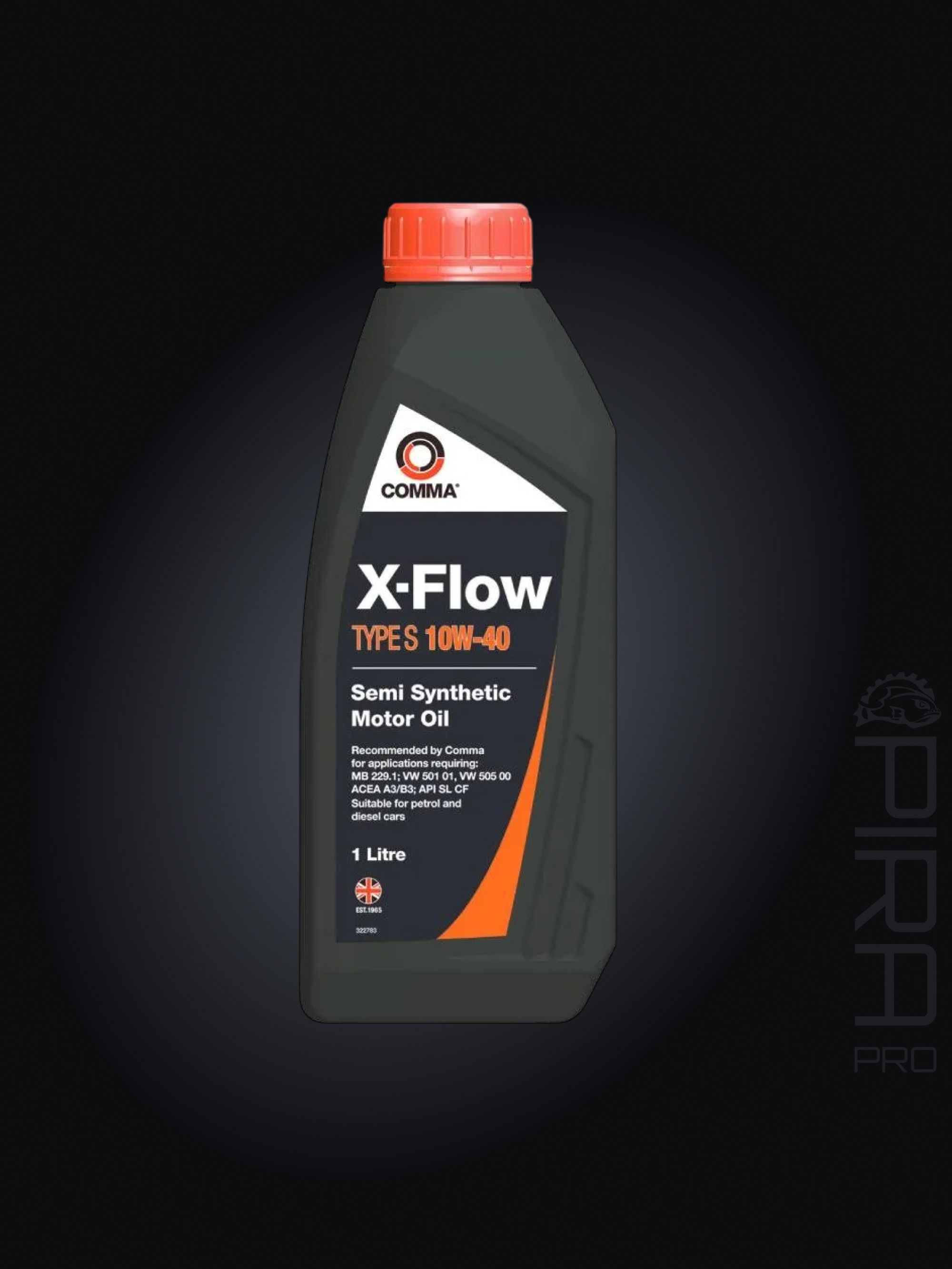 Comma X-FLOW TYPE S 10W-40 Масло моторное, Полусинтетическое, 1 л