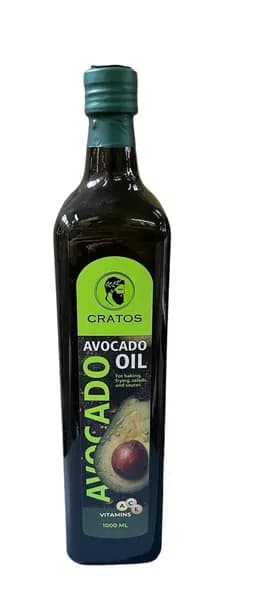 Масло авокадо Cratos, Extra Virgin,AVOCADO oil 1 литр, рафинированное,холодный отжим Греция.