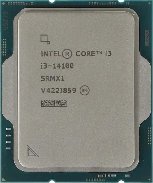 Процессор Intel Core i3-14100 Raptor Lake Refresh (3.5GHz) UHD Graphics 730 LGA1700 OEM (CM8071505092206 SRMX1)
